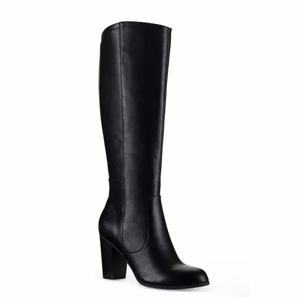 Style & Co Addyy Dress Zipper Boots in Smooth Black, Size 5.5, NEW in Box - Image 12