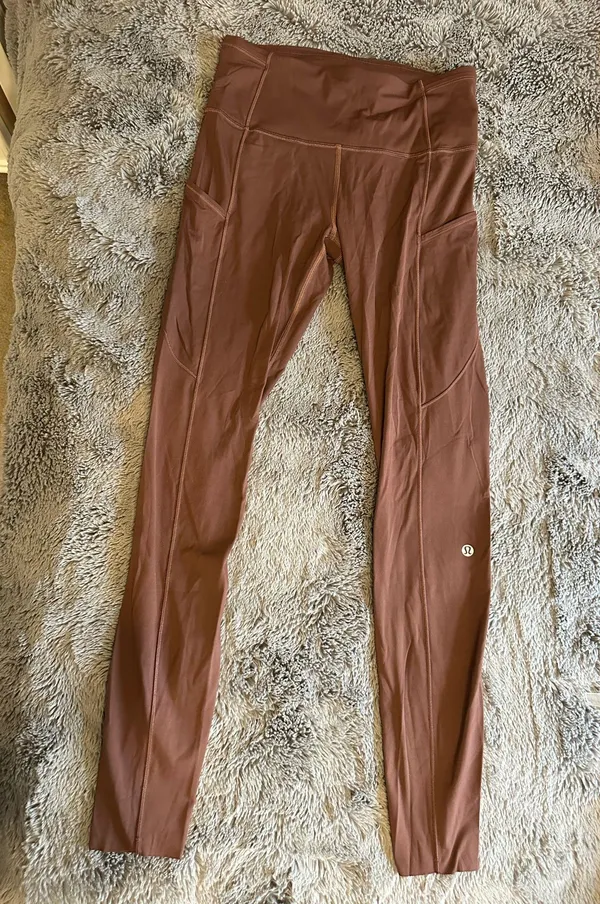 Lululemon Fast and Free High-Rise Tight 25" *Brushed Nulux - Image 9