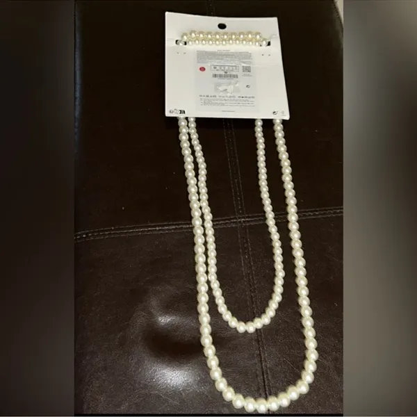 Zara Pearled Necklace (Size Medium) - Image 3