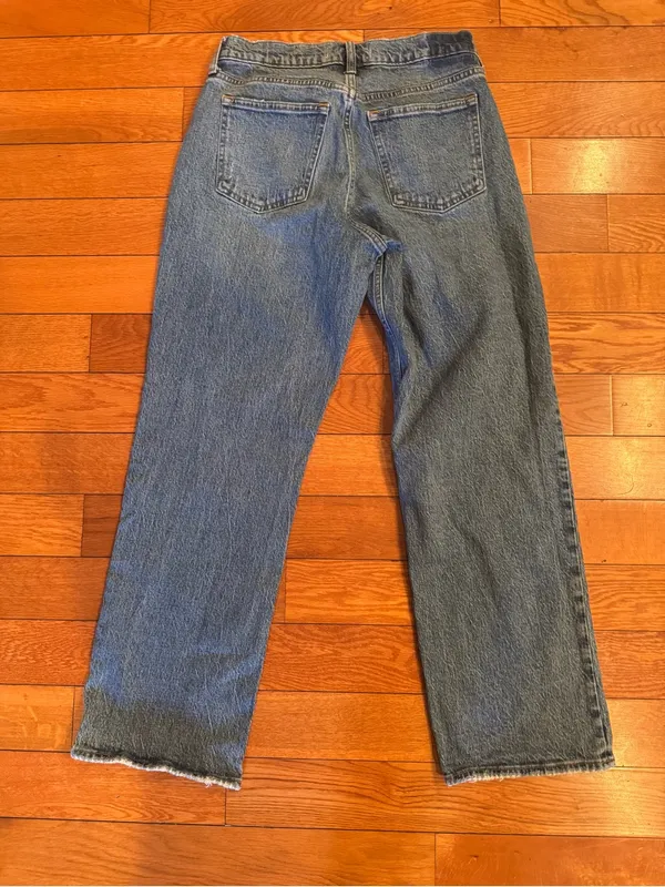 Abercrombie & Fitch The Baggy Low Rise Curve Love Jeans – Size 26 - Image 4