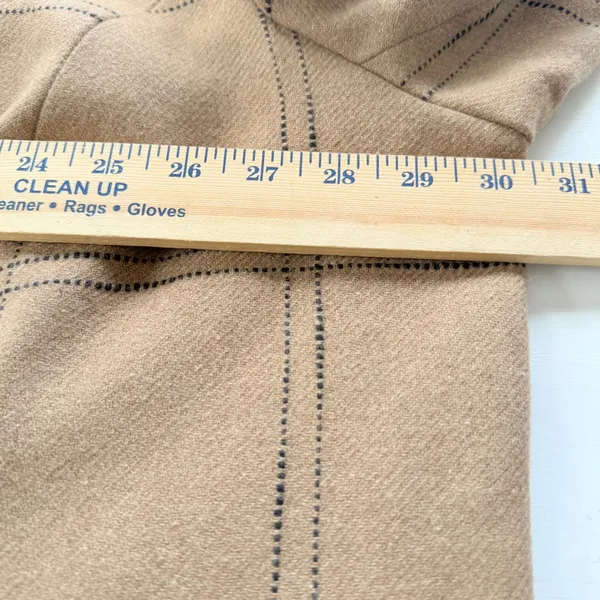 Madewell Larsen Blazer in Windowpane 4X Oversized Single Button Jacket Pockets‎ - Image 6