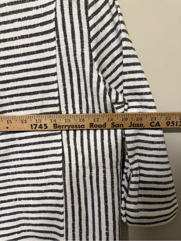 By Anthropologie One Upon a dream Striped Long-Sleeve Crewneck Shirt - Image 4