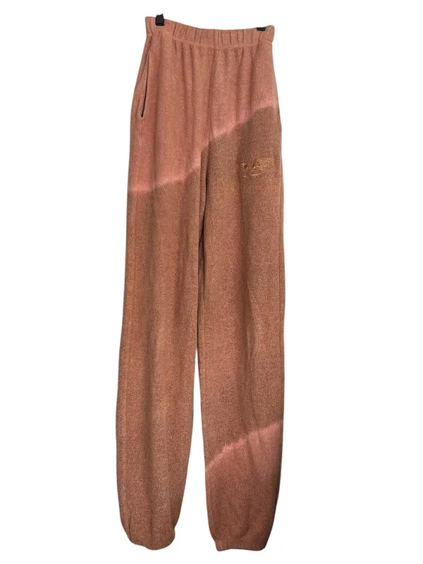 Revolve Boys Lie Pamela Inside Out Sweatpants Brown, Pink NWOT - Image 4