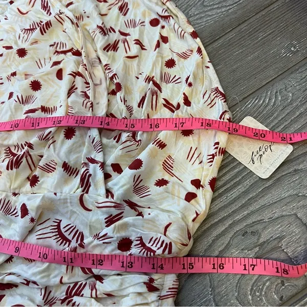 NWT Free People Daria jersey t back maxi dress‎ sz L - Image 8