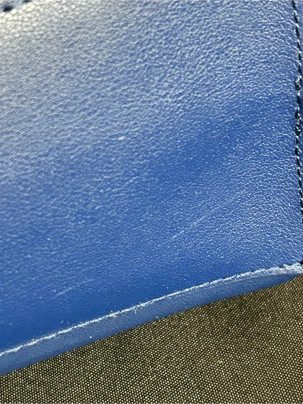 Joy Mangano Leather Structured RFID Navy Blue Tote Bag Women’s Tote NWT - Image 10