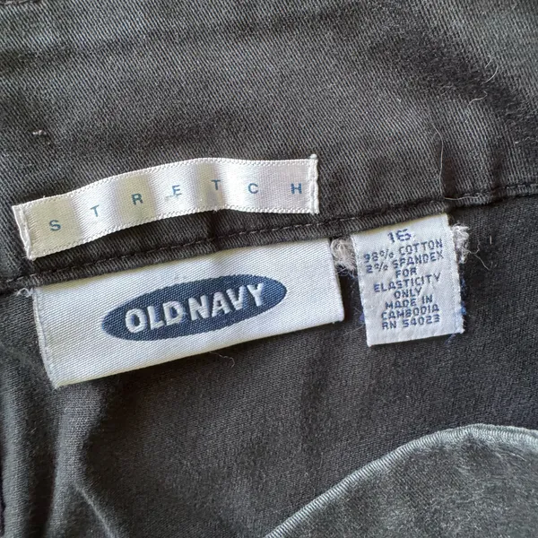 Vintage Y2K Old Navy Flat Front Micro Mini Skirt - Image 3