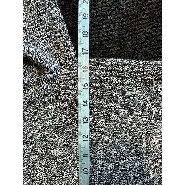 Divided H&M Black/White Sweater Round Neck Long Sleeve Size XS Ribbed‎ - Image 5