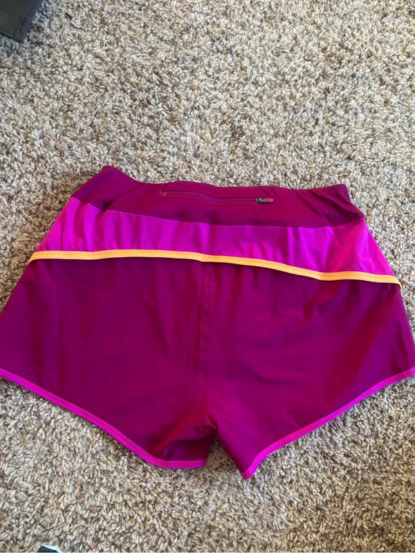The North Face Magenta Running Shorts - Image 2