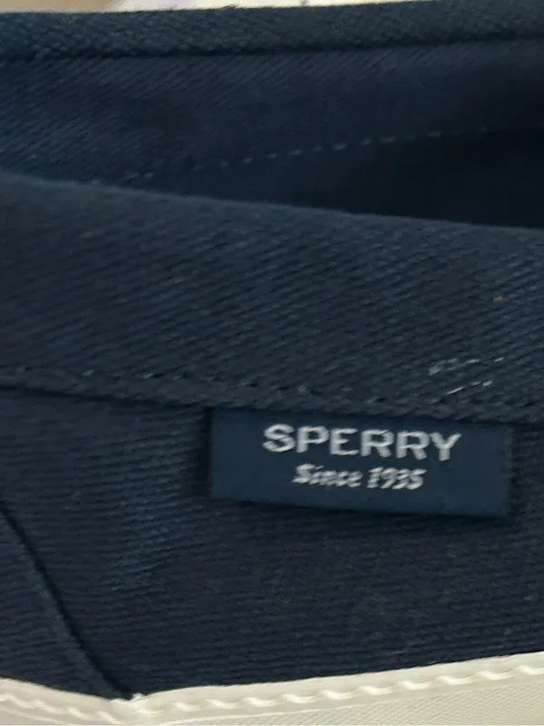 Sperry Sailaway Boat Canvas Shoe, Navy, Size 9.5, NWOT - Image 9