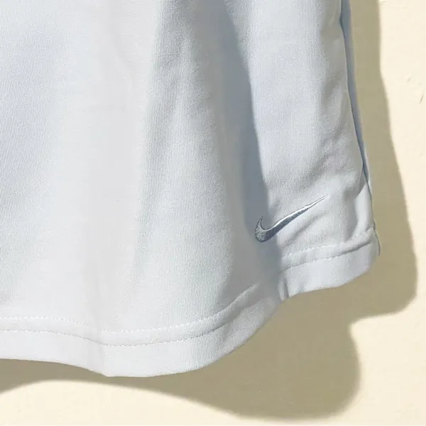 Nike Vintage Size Small Light Blue Pull on Skort Skirt Shorts NEW Athletic‎ - Image 2