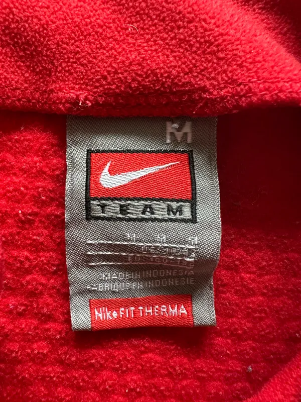 Red Nike Dri-Fit fleece Pullover  - Image 3