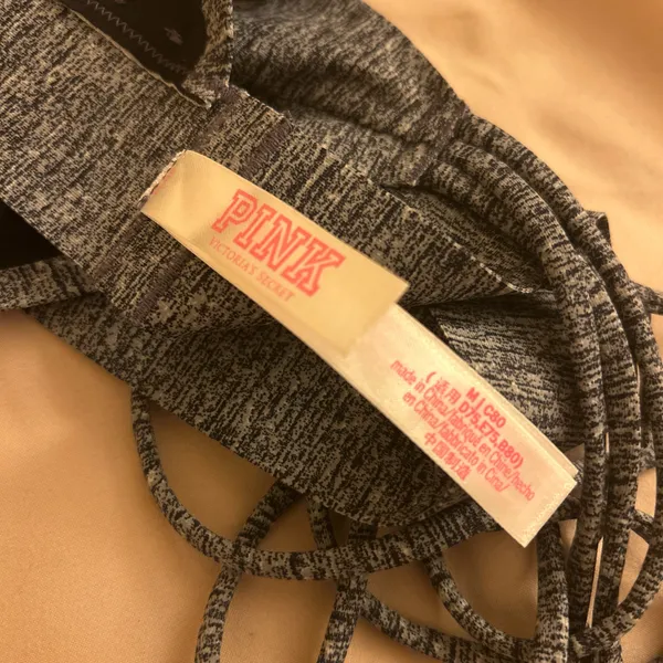 VS grey Nike Pink Sports Bra medium - Image 4