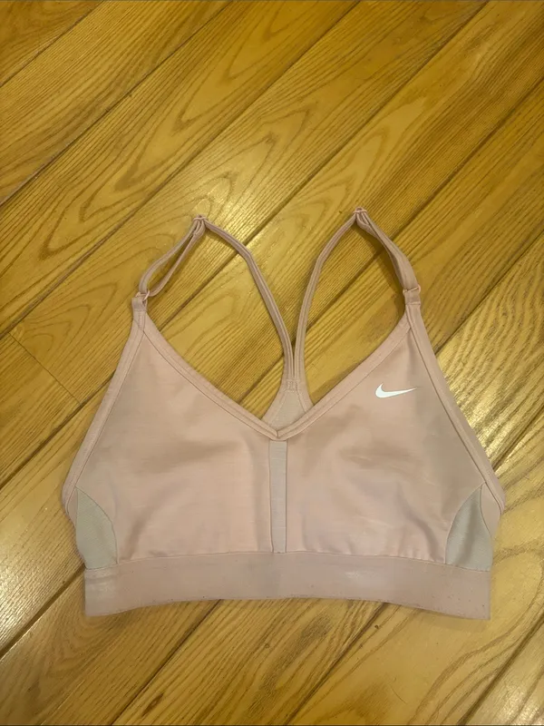 Nike Size XS Light Pink Sports Bra - Image 2