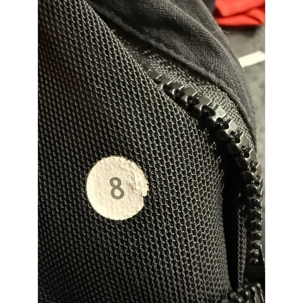 Lululemon dance studio Textured Hooded Full Zip Athletic Jacket Size‎ 8 Logo - Image 7