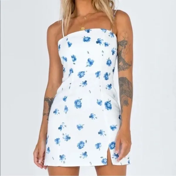 Princess Polly White CRUZ‎ Mini Dress size 6 - Image 3