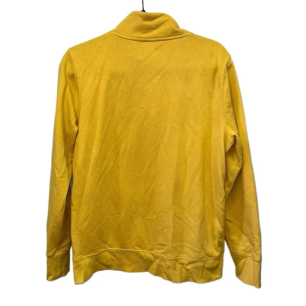 Old Navy Sunflower Gold Quarter‎ Zip Pullover Medium Cozy Casual Sweatshirt - Image 2