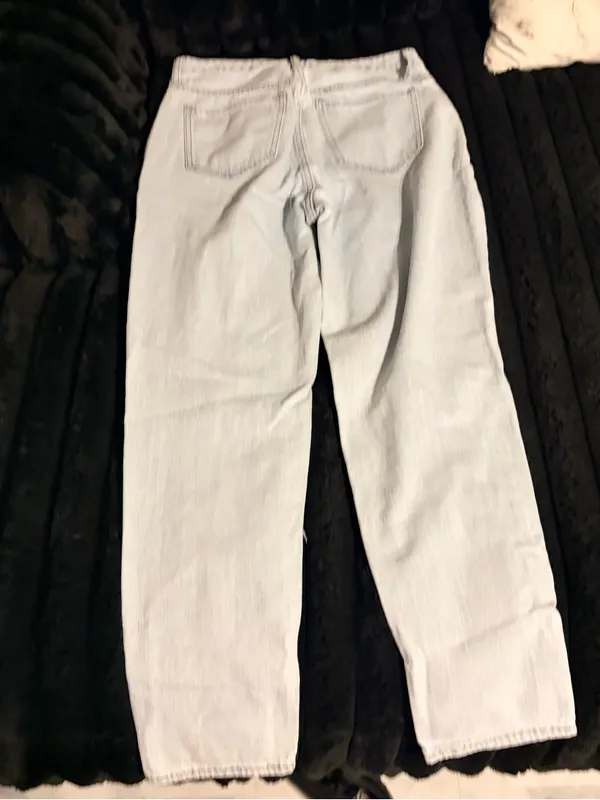 S.O.N.G Light Blue Relaxed Ripped Jeans Size undefined - Image 7