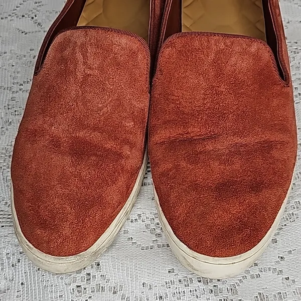 Birdies Swift leather burnt orange slip on loafer flats shoes sz 8 - Image 3