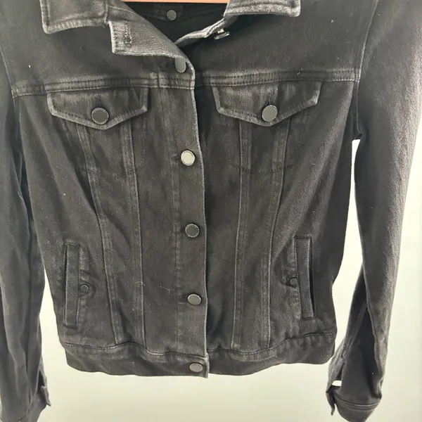 Liverpool Black Rinse Kolten Denim Jean Jacket - Image 7