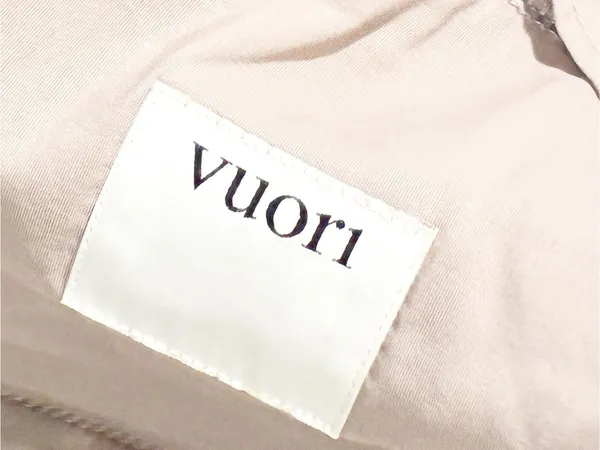 Vuori Tan Sherpa High Pile Fleece Bomber Jacket Size XL - Image 4