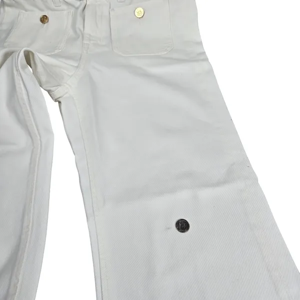 J. Crew Sailor mid-rise relaxed demi-boot jean in‎ white 26 BZ728 NWT - Image 8