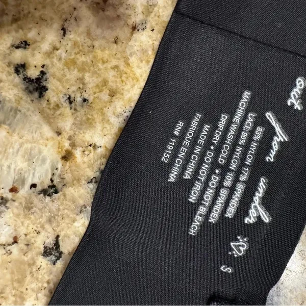 Urban Outfitters Out From Under Lace Bralette Black - Image 2