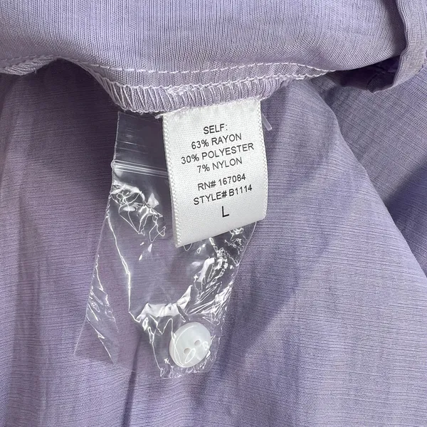 Pomander Place Emory Smocked Lilac Top - Image 7