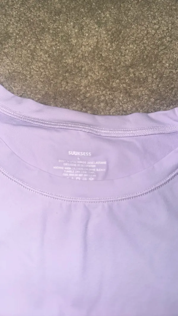 Suksess shirt purple Size L - Image 2