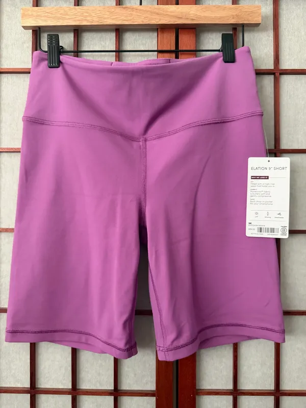 NWT Athleta elation purple size medium shorts - Image 3
