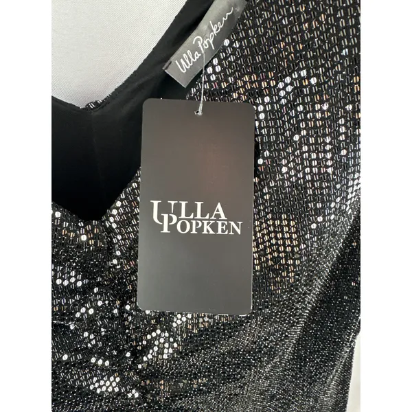 Women’s Ulla Popken Size 18 Black Sequin Evening Dress - Image 5