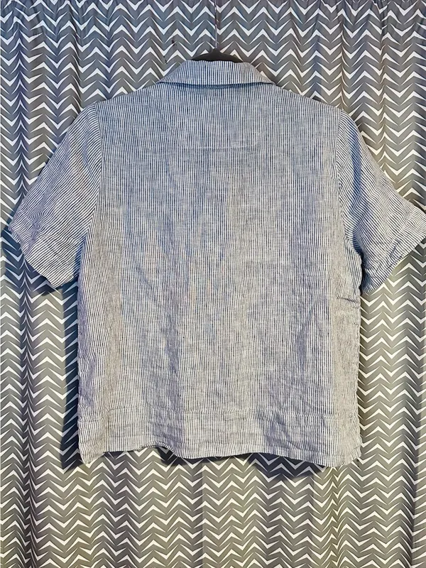 Quince | 100% European Linen Short Sleeve Shirt, Small - Image 7