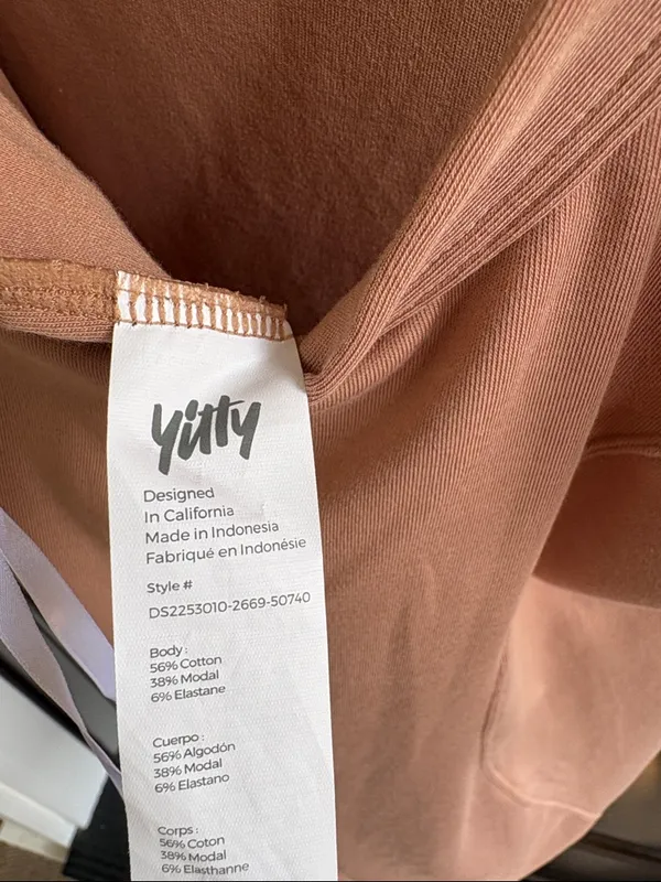 NWT YITTY Body Butter Tank Dress Brown Sugar Size Large - Image 10