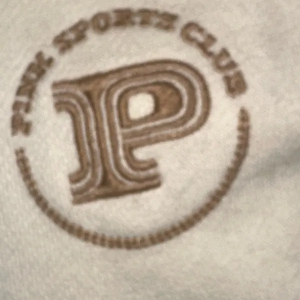 PINK Victoria’s Secret Sports Club Joggers Cream Fleece Sweatpants - Image 3