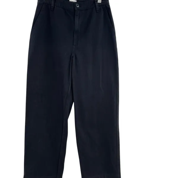 Aritzia Sunday Best Jaden‎ Pant High Waist Chino Utility Black Size 4 - Image 6