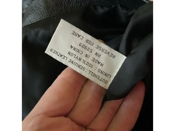 Vintage Suede Black Leather Western Mid-Length Coat Leather Jacket gorpcore - Image 9