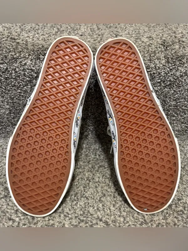 Vans Authentic Sidewall-Paint Palette Low Top Sneakers In True White Canvas - Image 12