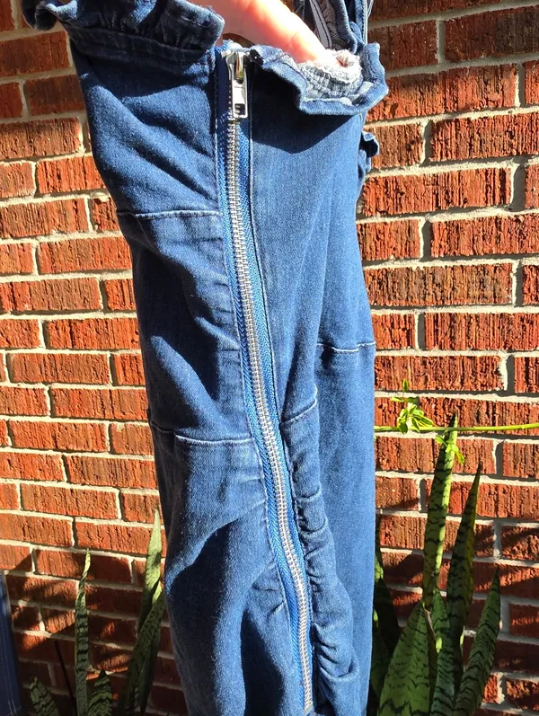 Denim Minidress Large - Image 13