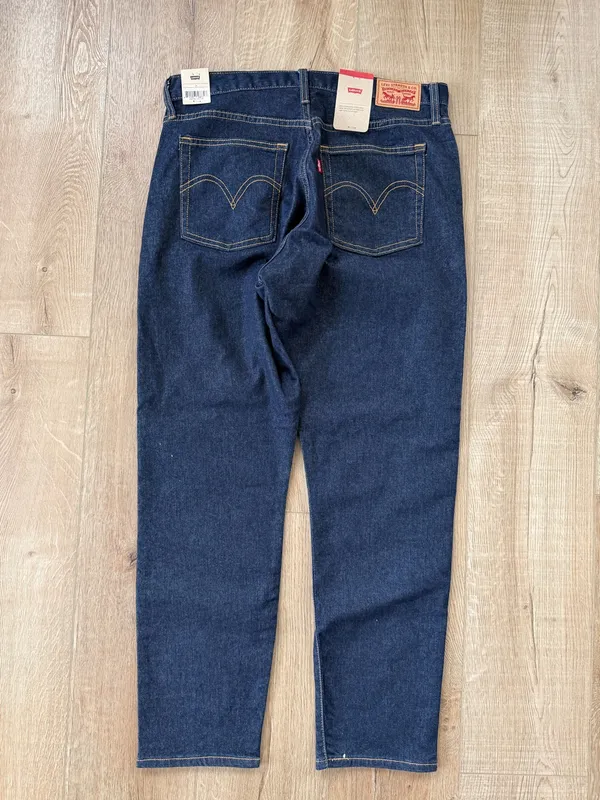 Levi’s Wedgie Fit Straight Leg Jeans Size 31 Dark Wash NWT - Image 3