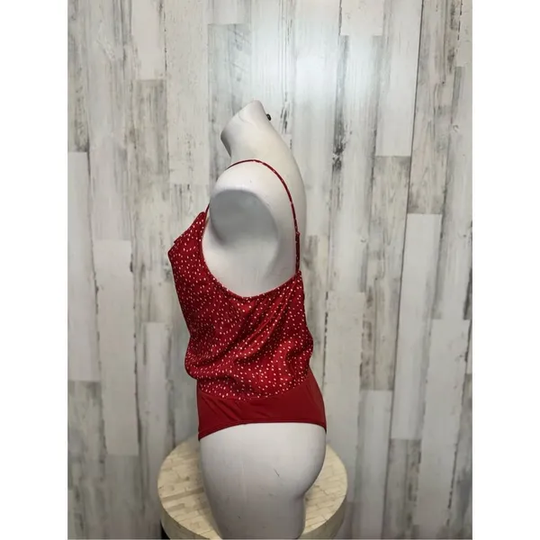 Trixxi red bodysuit size medium - Image 3