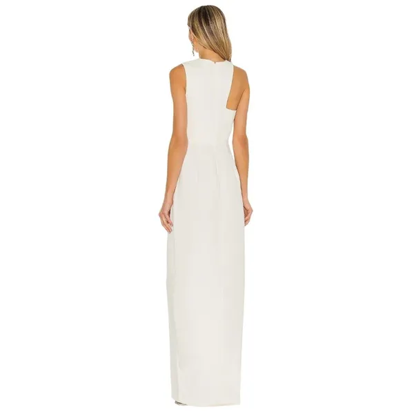 Amanda Uprichard X REVOLVE Gilda Gown in Ivory XSmall New Womens Maxi dress - Image 3