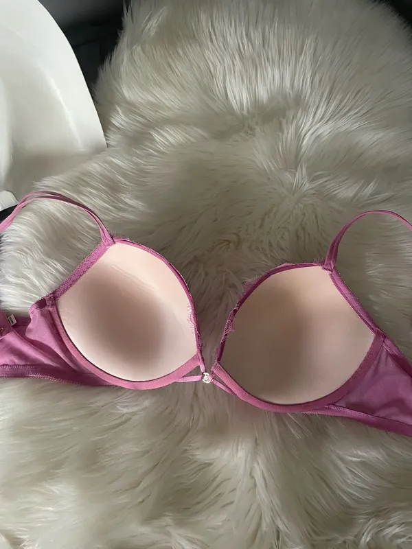 Victoria's Secret Bombshell Bra 34DD *Pink Rose Lace* - Image 7