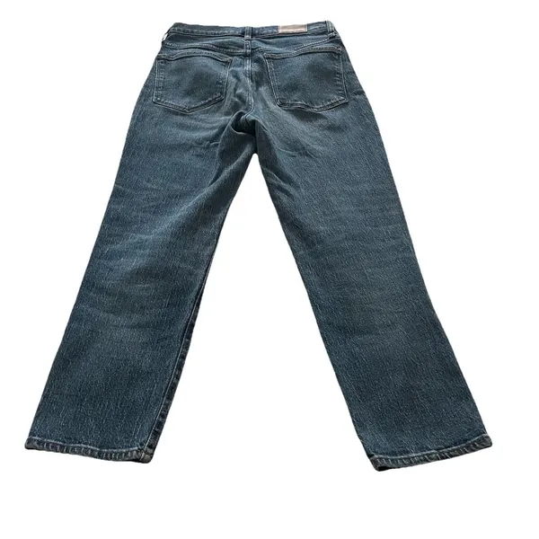 Madewell Women's Size 28 Classic Straight Leg Denim Jeans Medium Wash High Rise - Image 3