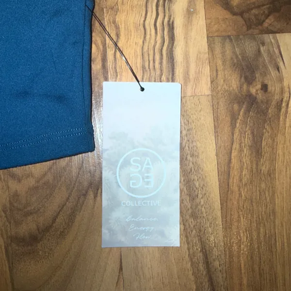 SAGE sports bra blue NWT, size‎ medium athletic, sports, workout - Image 2