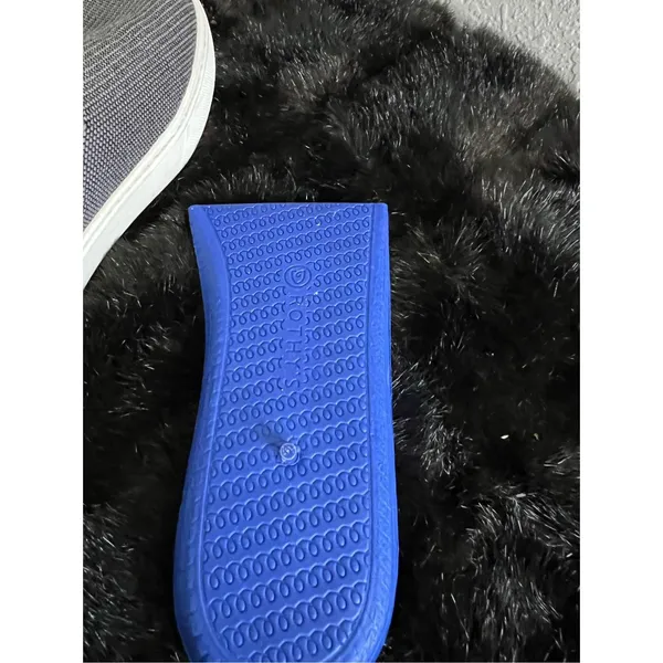Rothy's The Original Slip On Sneaker Anchor Textile Blue grey Women’s US 8.5 - Image 11