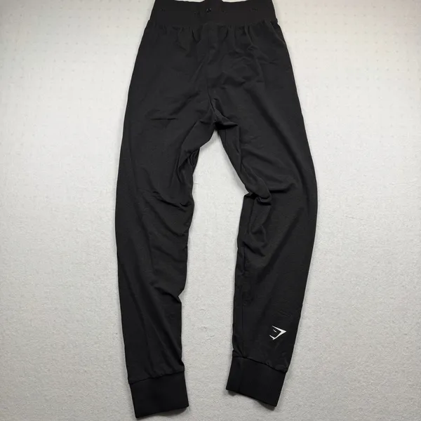 Gymshark Jogger Pants Women’s XS Black Athletic Training Joggers Activewear - Image 2