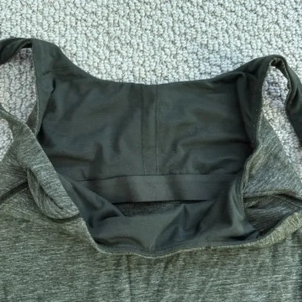 Lululemon Athletica Womens Tank Bulit In Bra Size 4 Like New Heather Green - Image 7