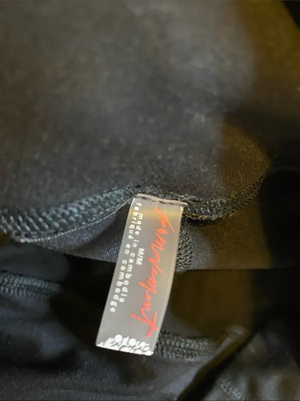 Free People Black Athletic Skort with Built-In Shorts - Image 3
