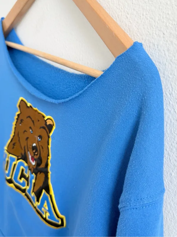 UCLA Bruins off-the-shoulder sweatshirt - Image 4