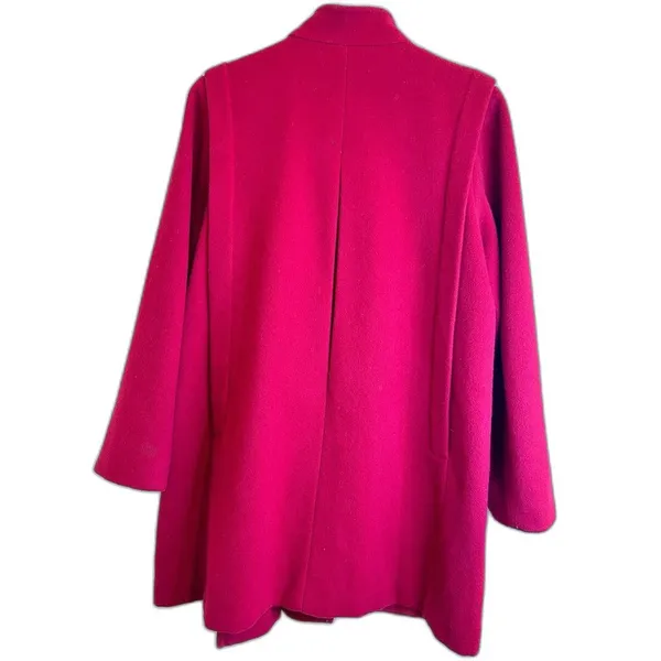 Pendleton OF Boston women 82% VTG Red peacoat U S A. - Image 2