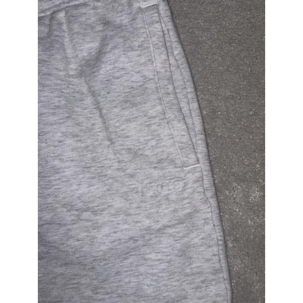 SKIMS Gray Fleece Sweat Shorts Women's xl Relaxed Fit Drawstring Pockets - Image 7